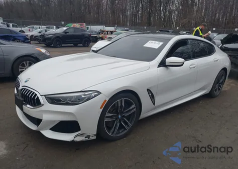2020 BMW 840I Gran Coupe xDrive z USA, uszkodzony, nr VIN WBAGV4C08LCE03097